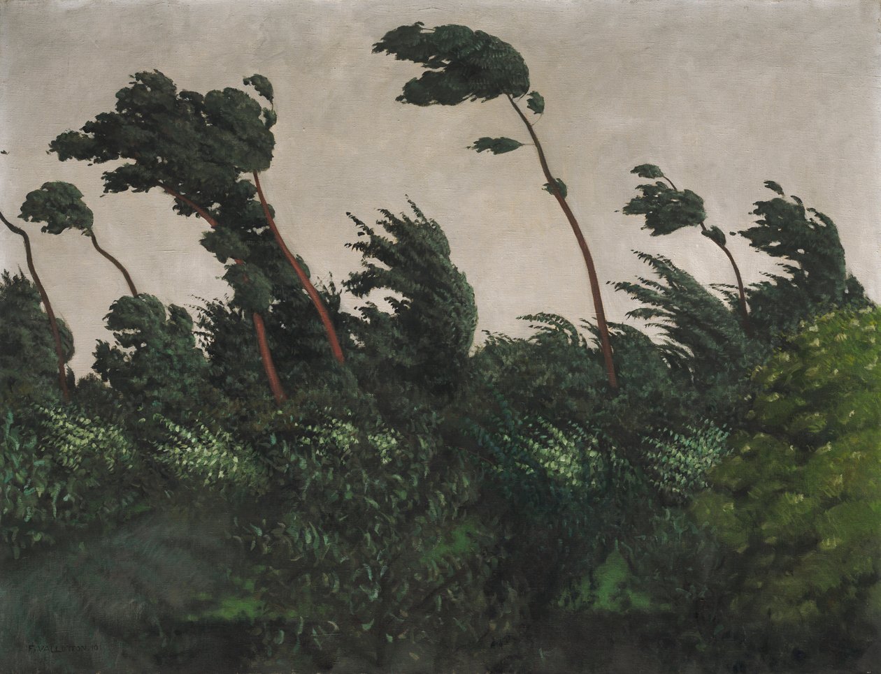 Vítr od Félix Vallotton