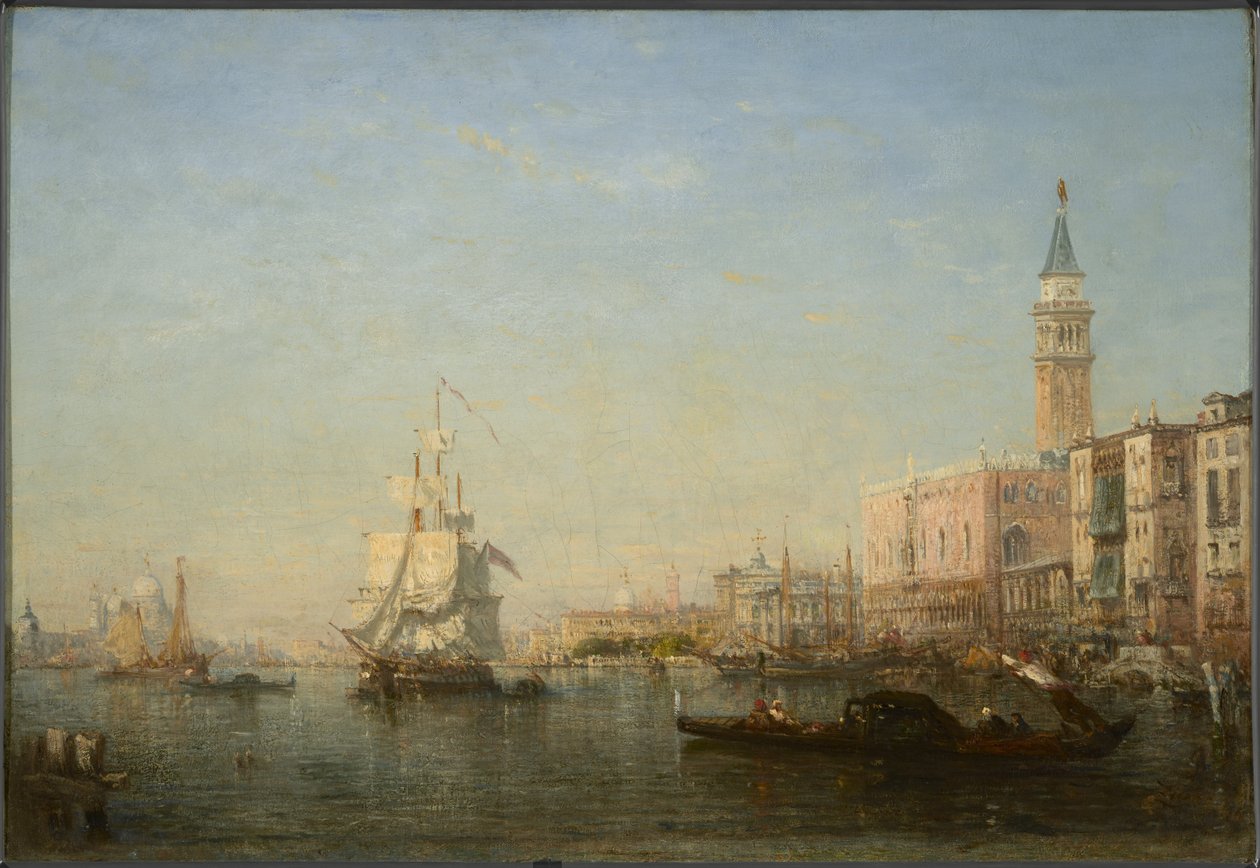 Canal Grande, Benátky od Félix Ziem