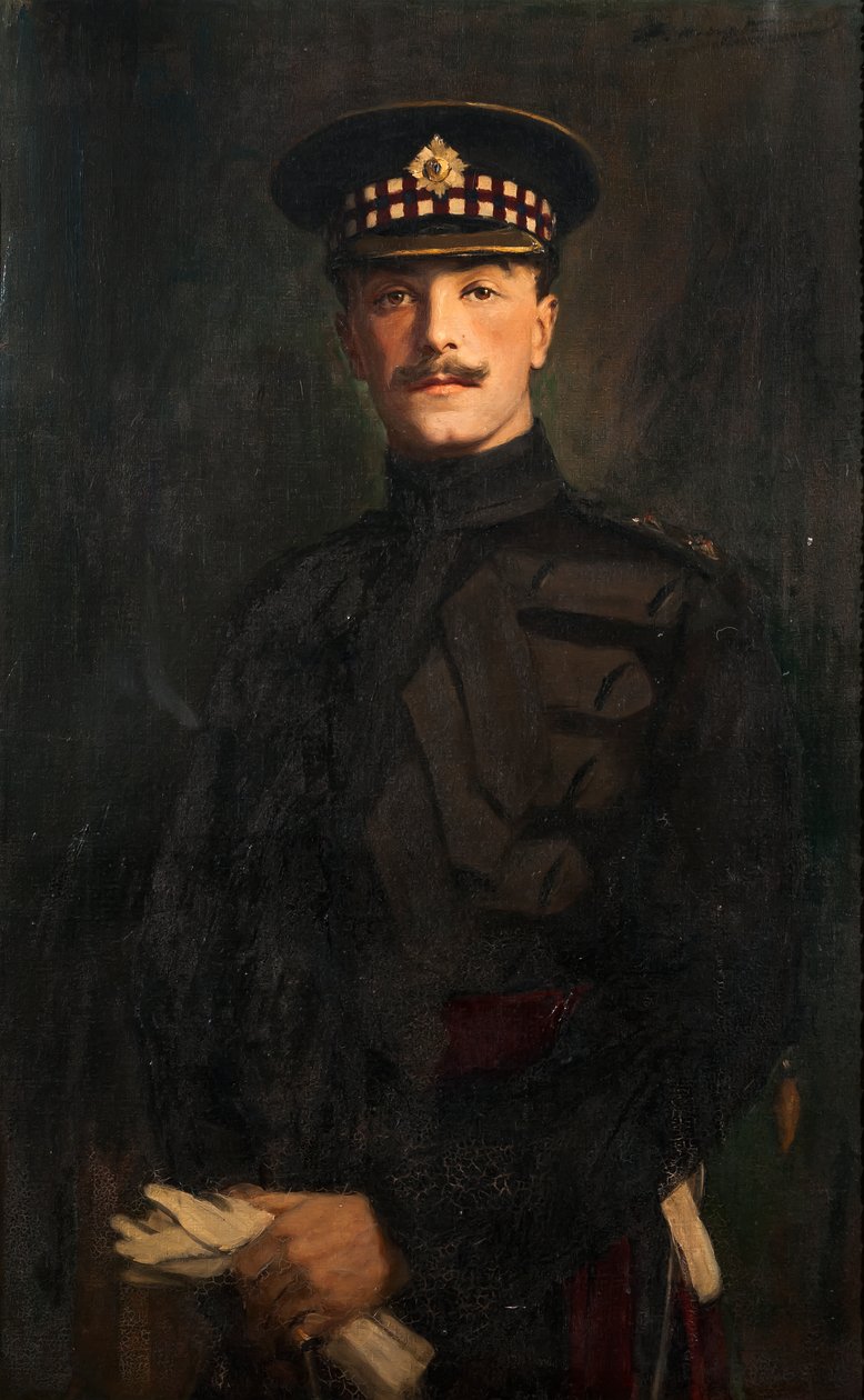 Portrét kapitána sira Edwarda Hulse, cca 1910 od Florence K. Upton