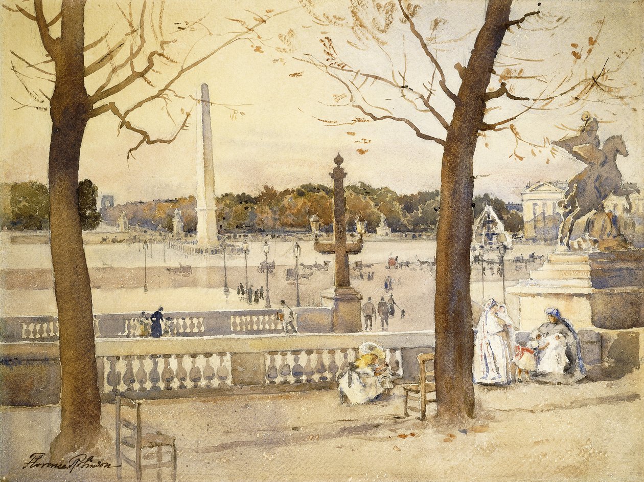 Place de la Concorde od Florence Vincent Robinson
