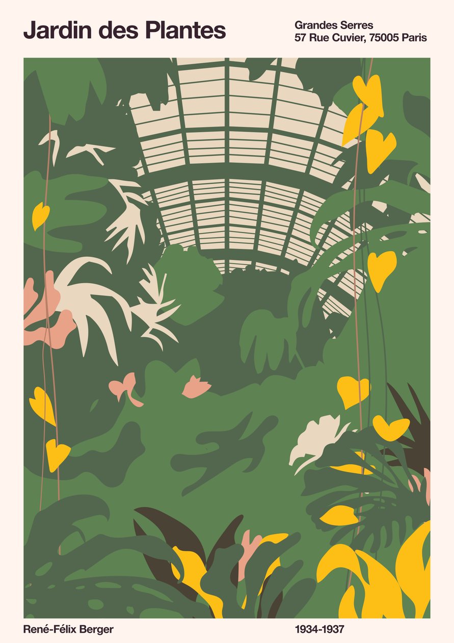 Jardin des Plantes – Paříž, 2021 (digitální) od Florent Bodart