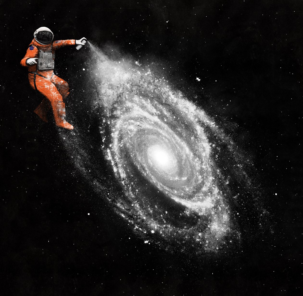 Space Art, 2016 (digitální) od Florent Bodart