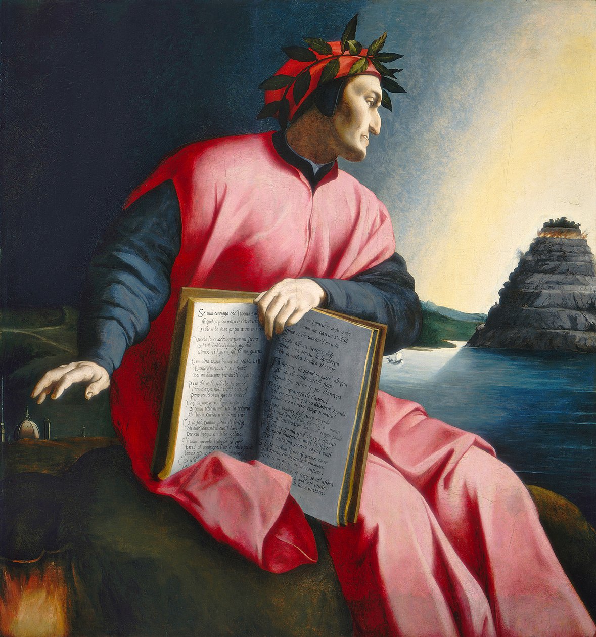 Alegorický portrét Dante, konec 16. století od Florentine School