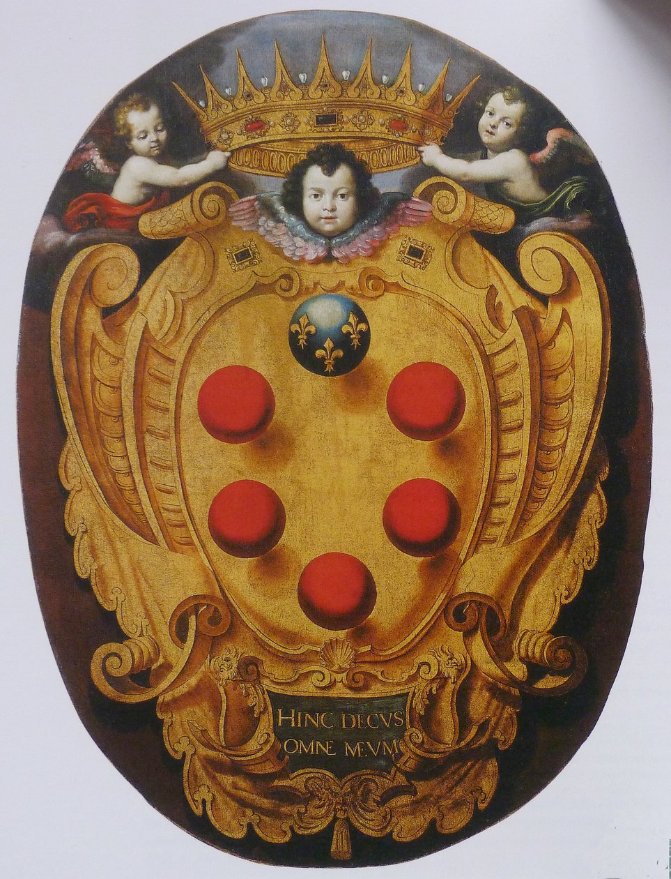 Velký štít s rameny Medici od Florentine School