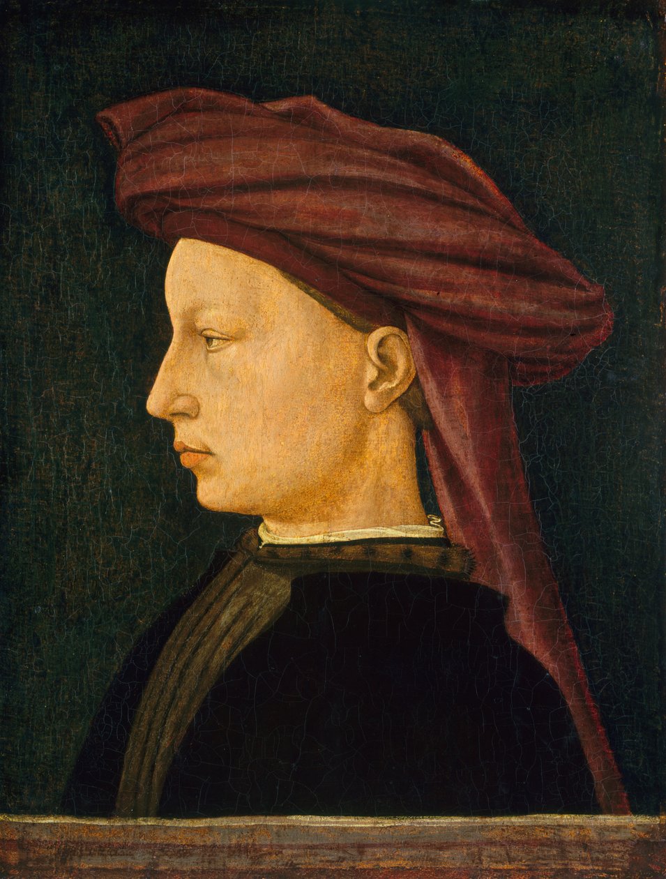 Profil portrét mladého muže od Florentine 15th Century