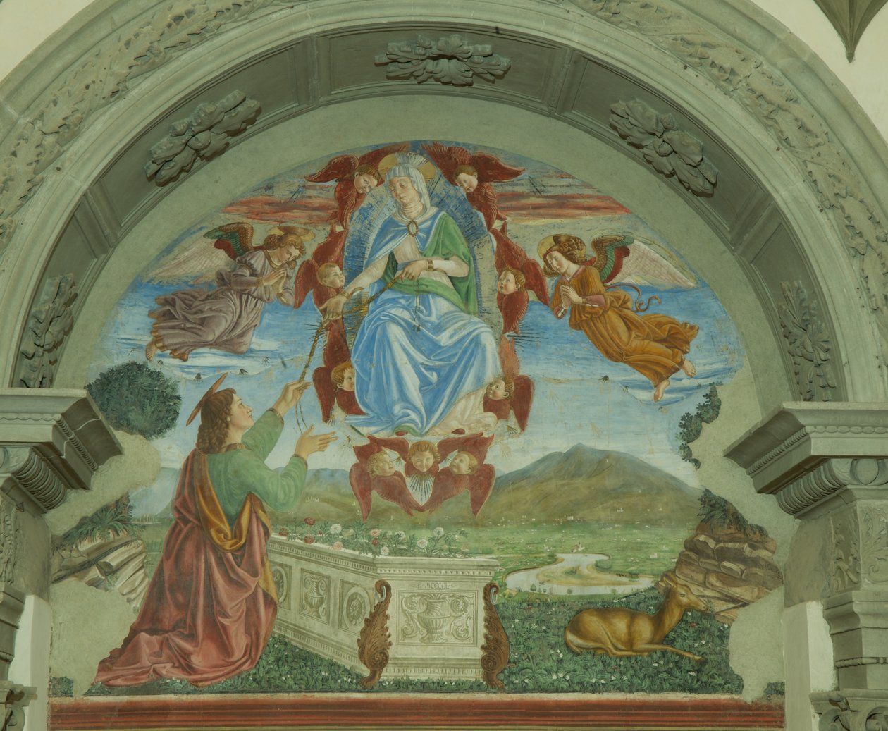 Nanebevzetí Panny Marie od Florentine School
