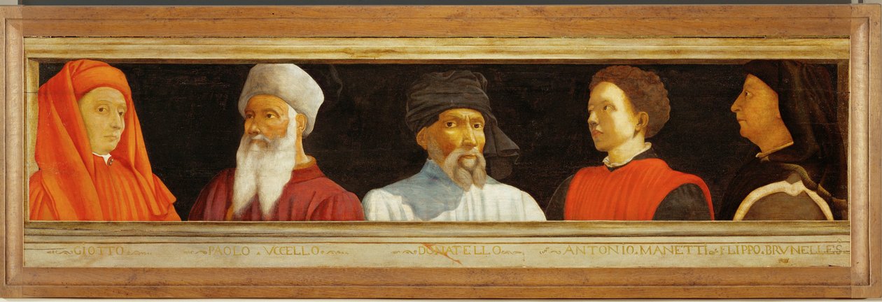 Pět mistrů renesančního malířství: Giotto, Uccello... od Florentine School