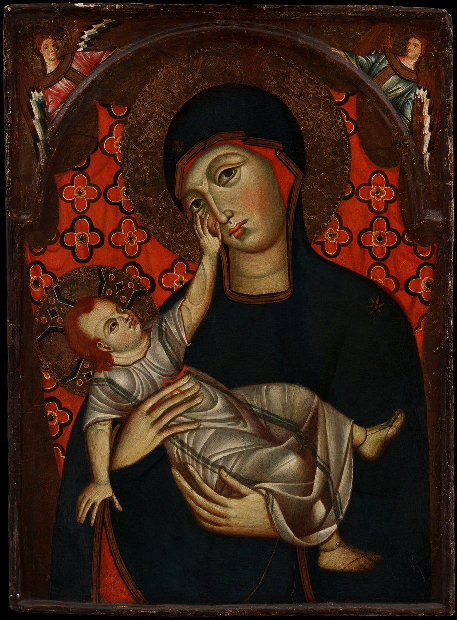 Panna a dítě, konec 13. století od Florentine School