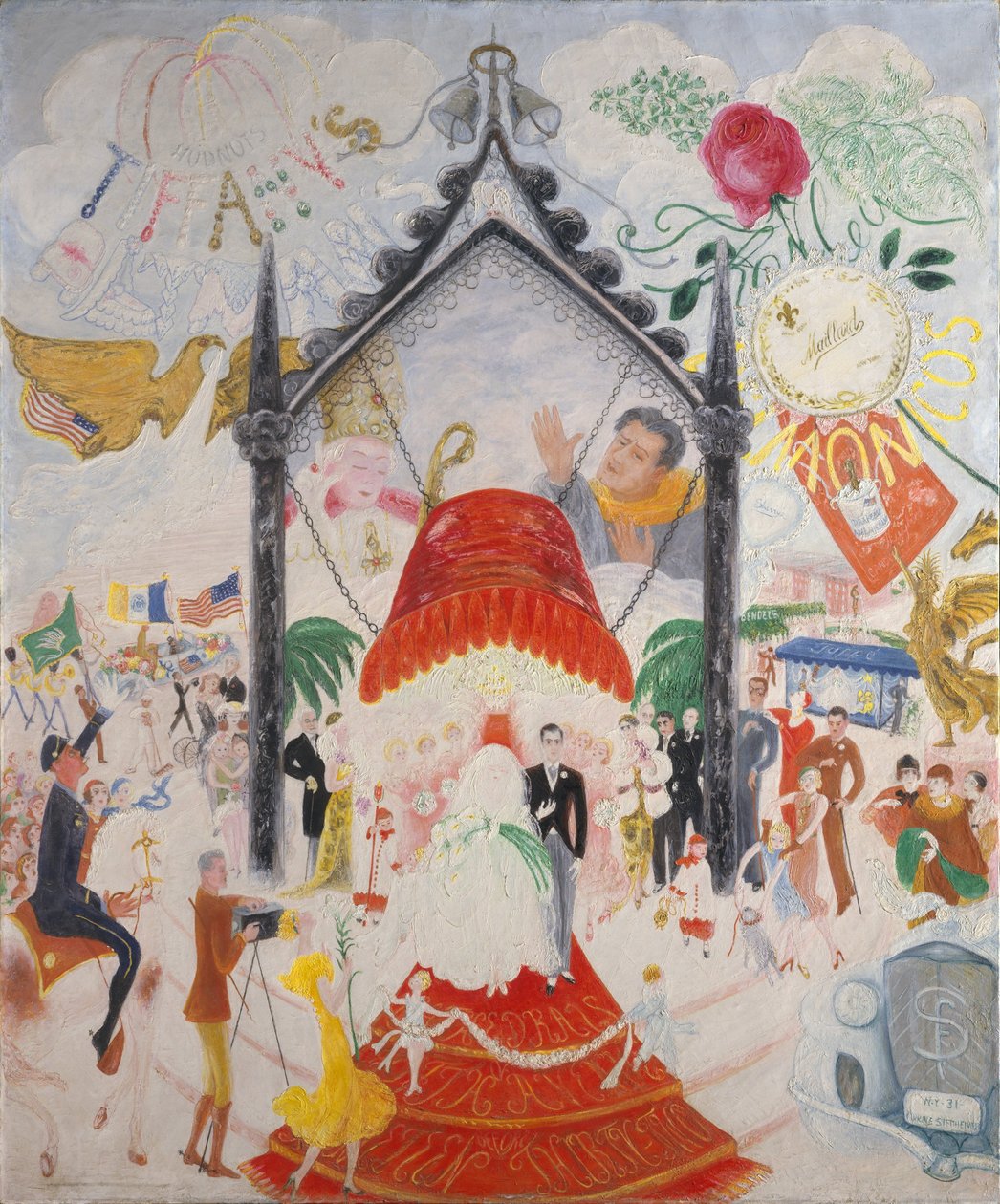 Katedrály Páté Avenue Katedrály Páté Avenue od Florine Stettheimer