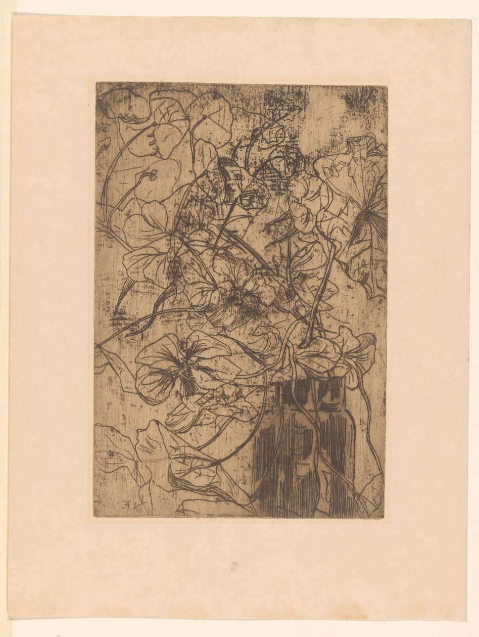 květinová váza Nasturtiums (původní název) od Floris Verster
