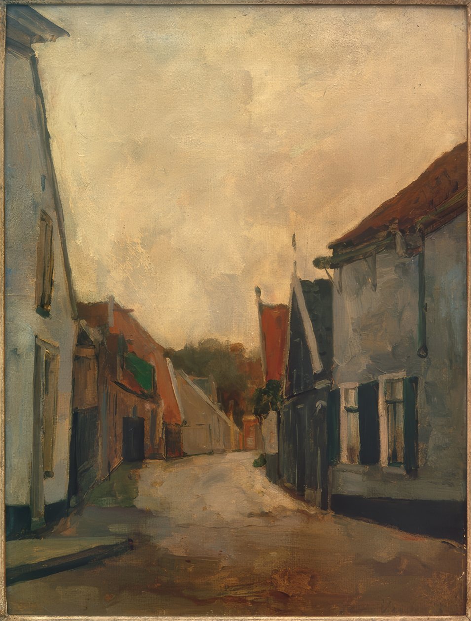 Silnice na Texelu od Floris Verster