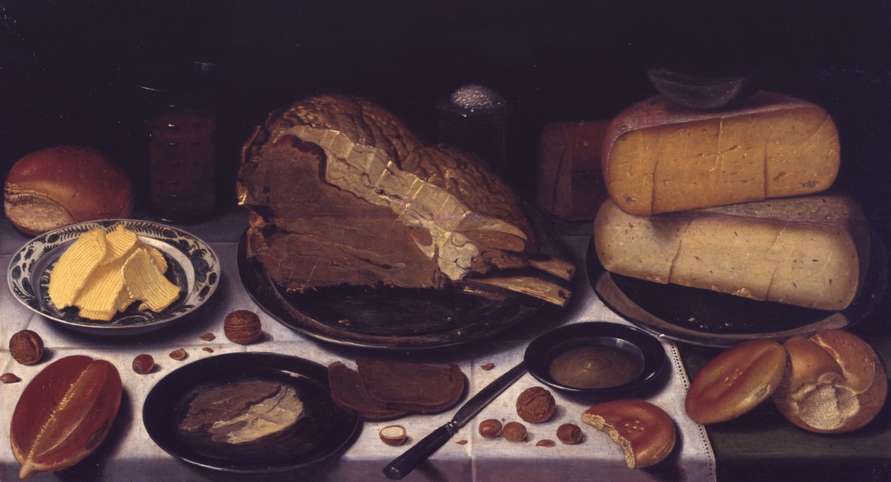 Snídaně, 1615-1620 od Floris Gerritsz van Schooten