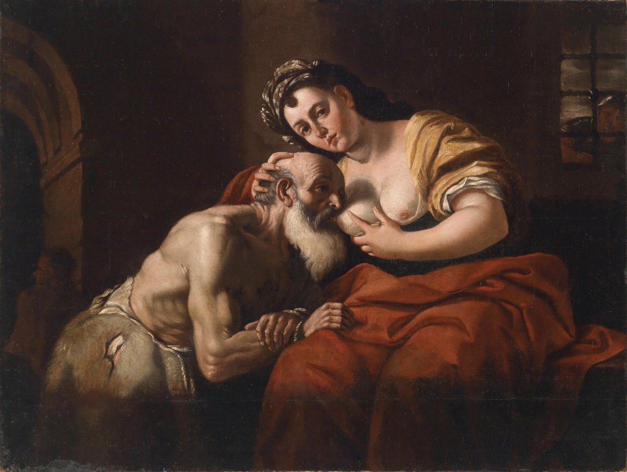 Caritas Romana od Follower of Mattia Preti