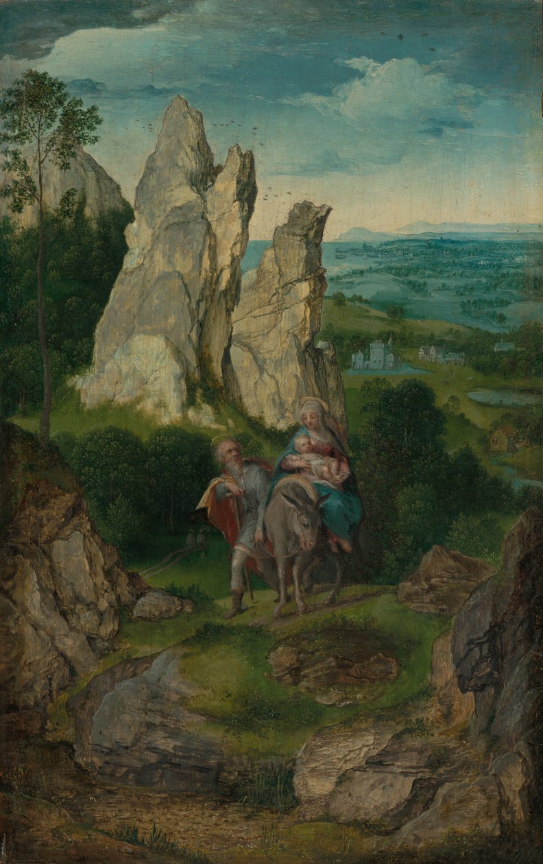 Útěk do Egypta od Follower of Joachim Patinir