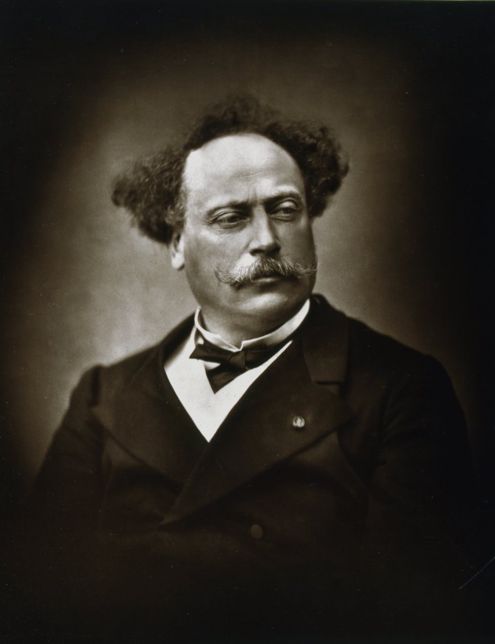 Alexandre Dumas mladší, francouzský spisovatel, c1865-1895 od Fontaine