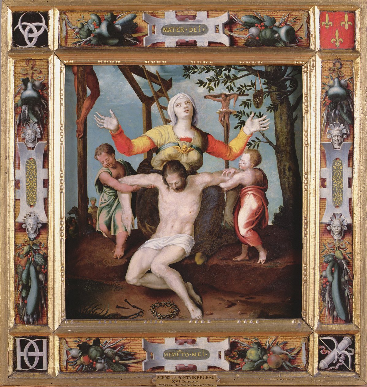 Pieta, Little Ante Room od Fontainebleau School