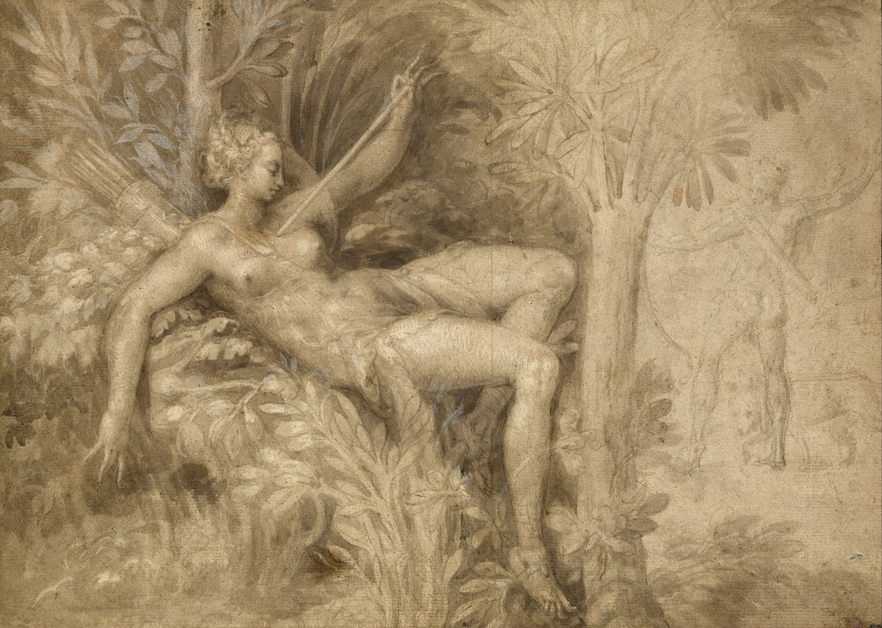 Procris a Cephalus od Fontainebleau School
