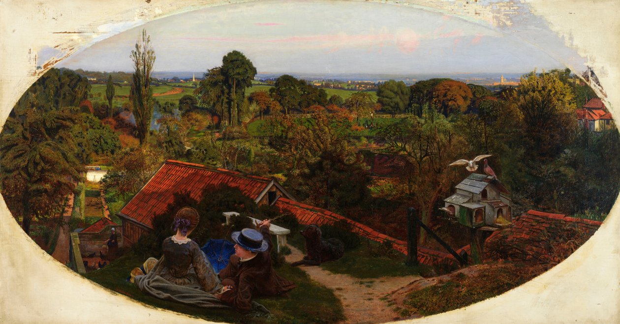 Anglické podzimní odpoledne, 1852-1853 od Ford Madox Brown