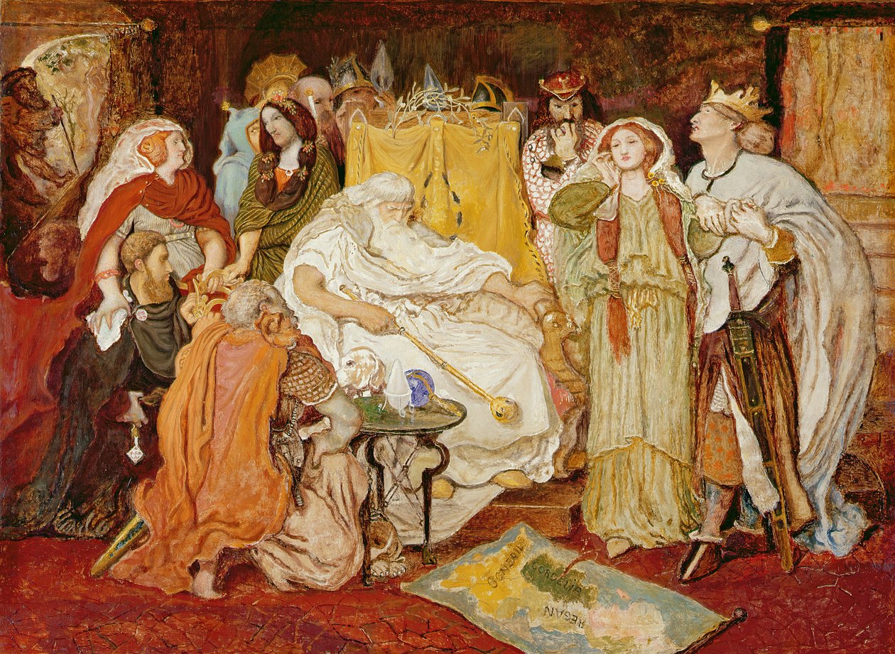 Kordeliina část, asi 1867-75 od Ford Madox Brown