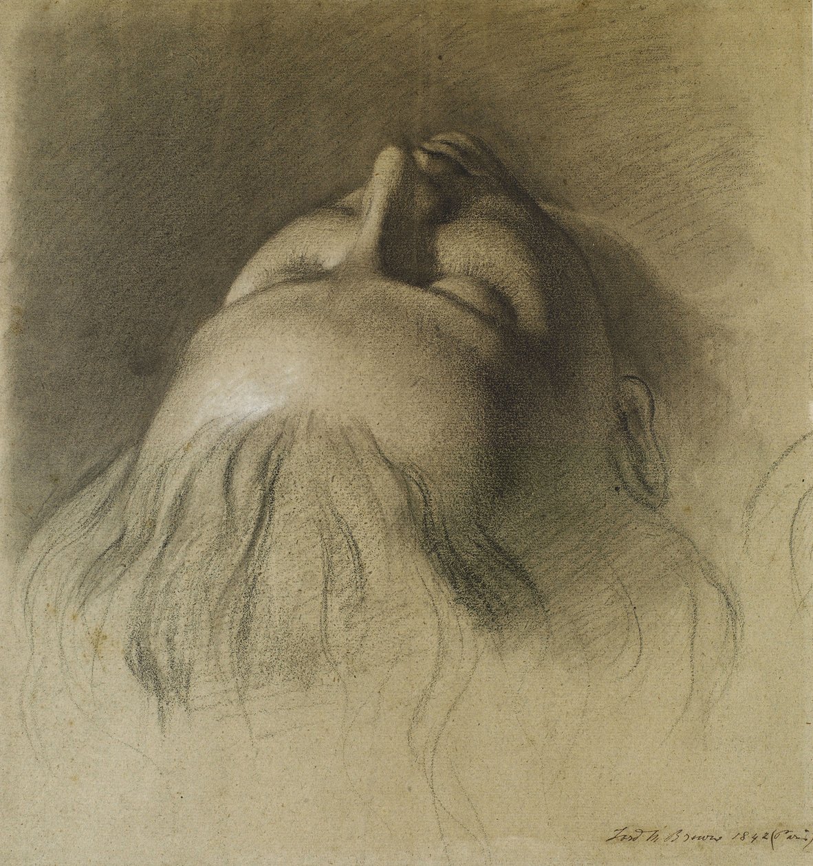 Parisinas Sleep od Ford Madox Brown