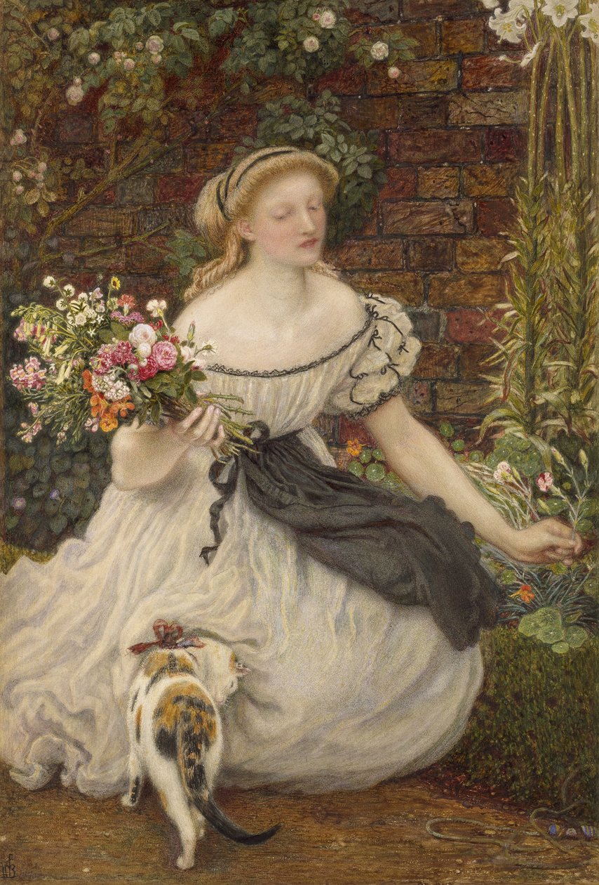 Nosegay, 19. století od Ford Madox Brown