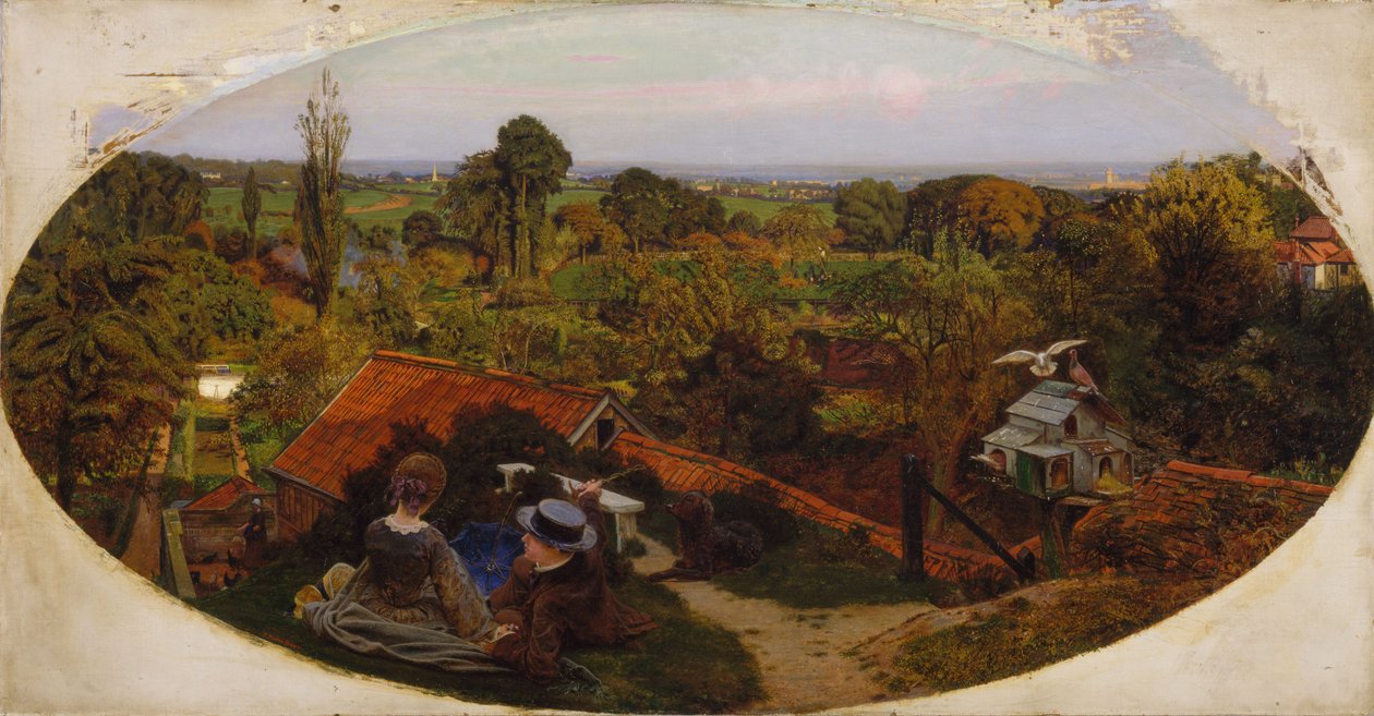Anglické podzimní odpoledne od Ford Madox Brown