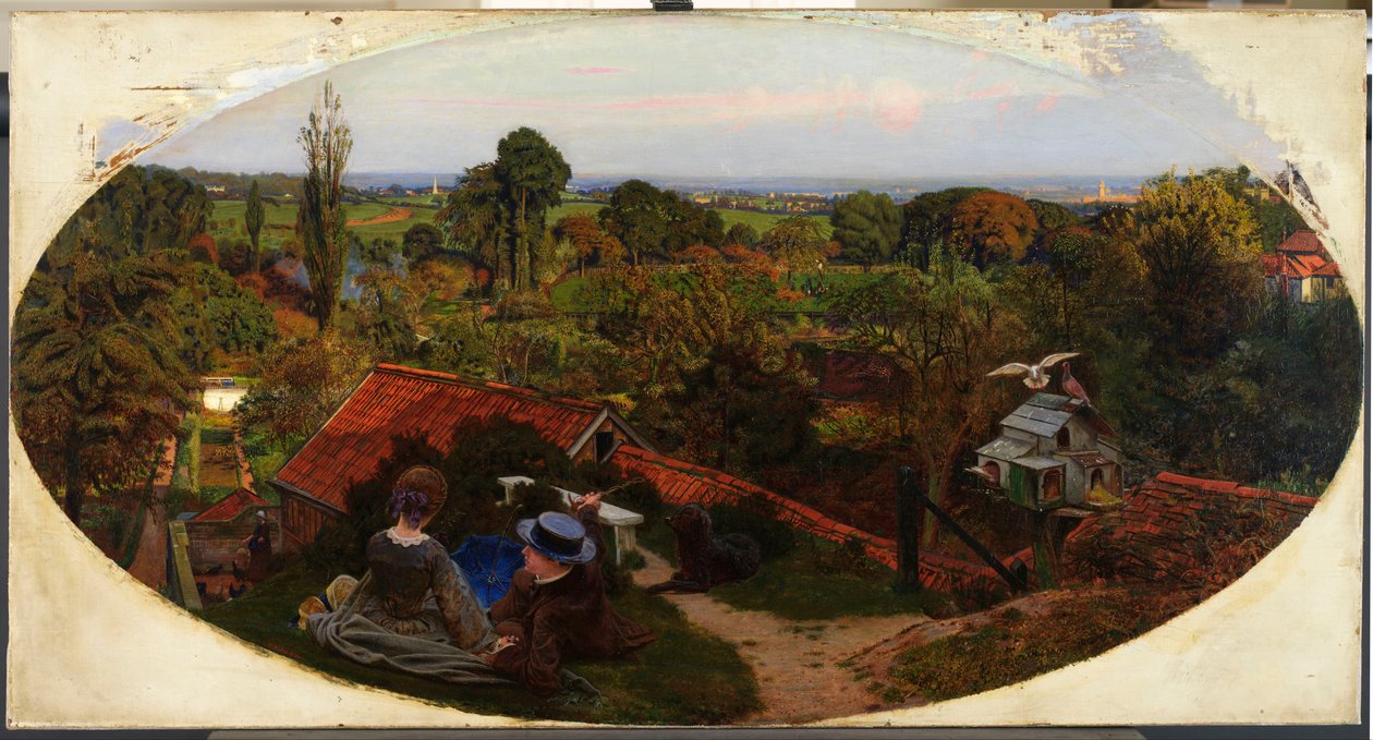 Anglické podzimní odpoledne, 1852-1853 od Ford Madox Brown