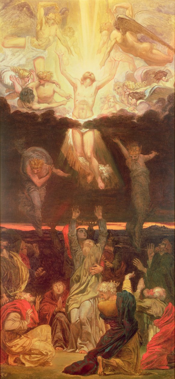 Ascension (olej) od Ford Madox Brown