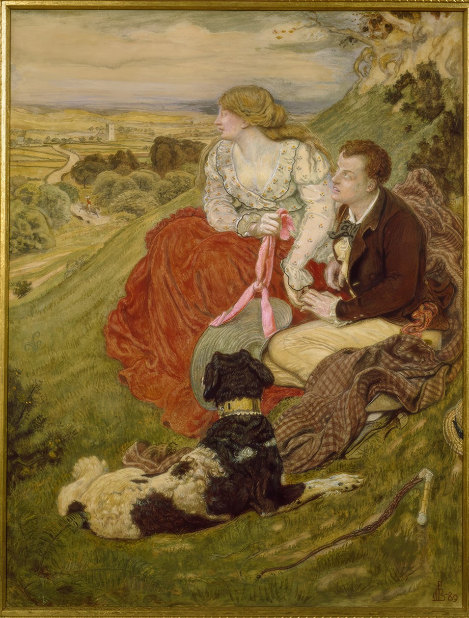 Byronův sen od Ford Madox Brown