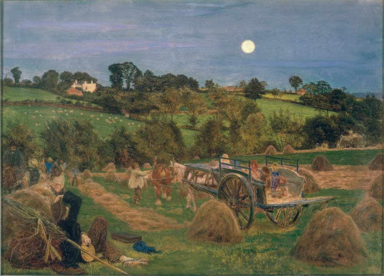 Pole se senem od Ford Madox Brown