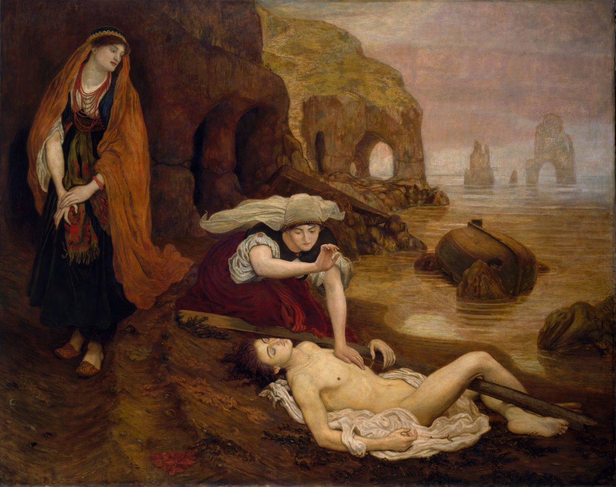 Nalezení Dona Juana Haidee, c1870. od Ford Madox Brown