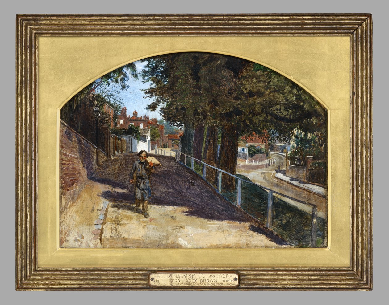 Heath Street, Hampstead od Ford Madox Brown