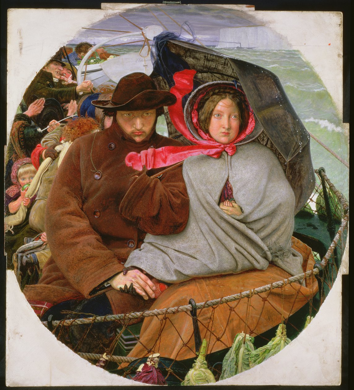 Poslední Anglie, 1852-55 od Ford Madox Brown