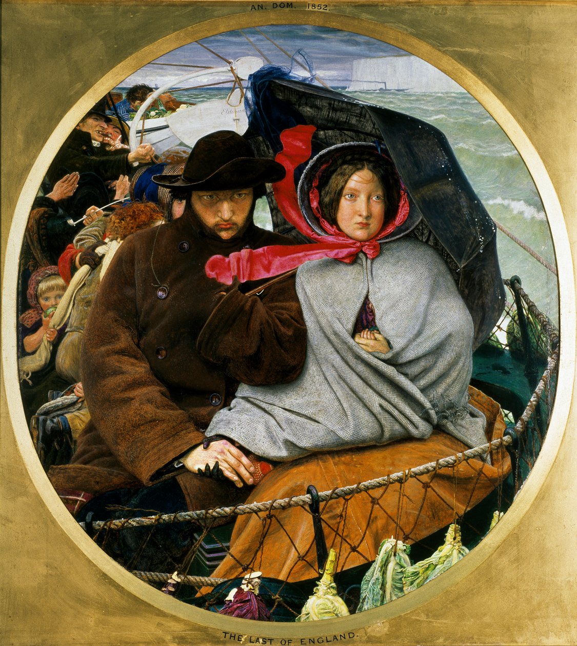 Poslední Anglie, 1852-55 od Ford Madox Brown