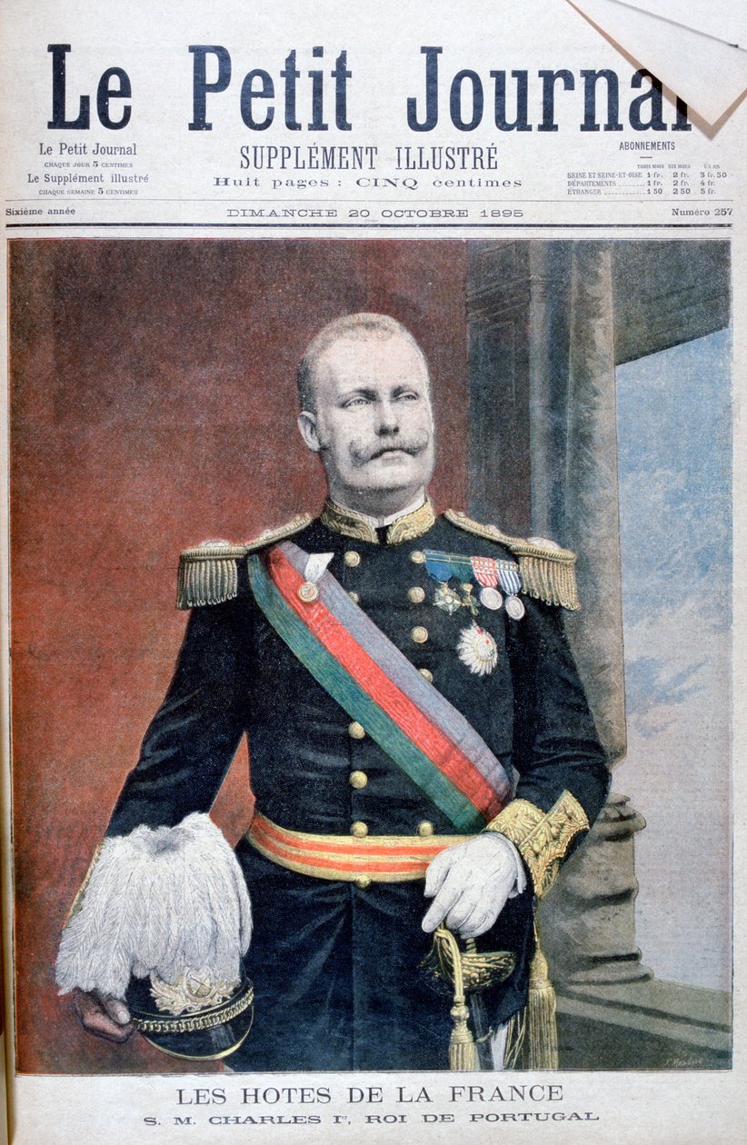 Karel I., král Portugalska, 1895 od Fortuné Méaulle