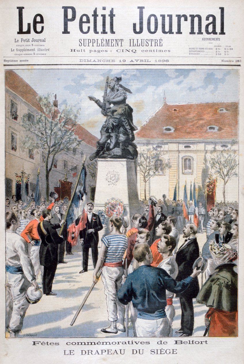 Připomínka obléhání Belfortu, 1896 od Fortuné Méaulle