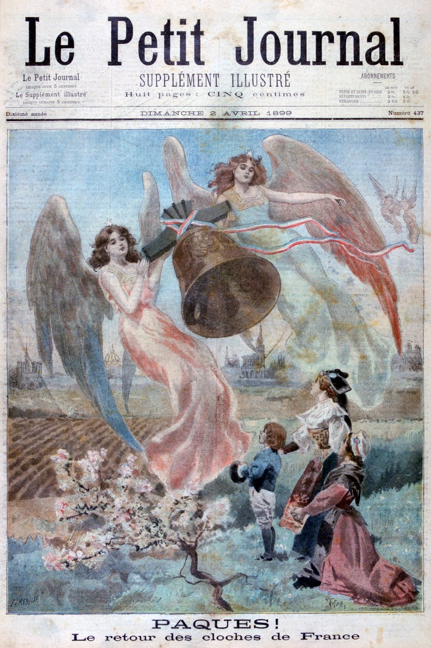 Velikonoce!, 1899. od Fortuné Méaulle