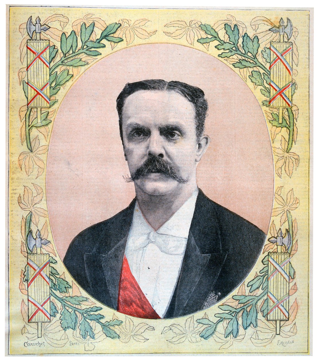 Jean Casimir-Perier , francouzský politik, 1894 od Fortuné Méaulle