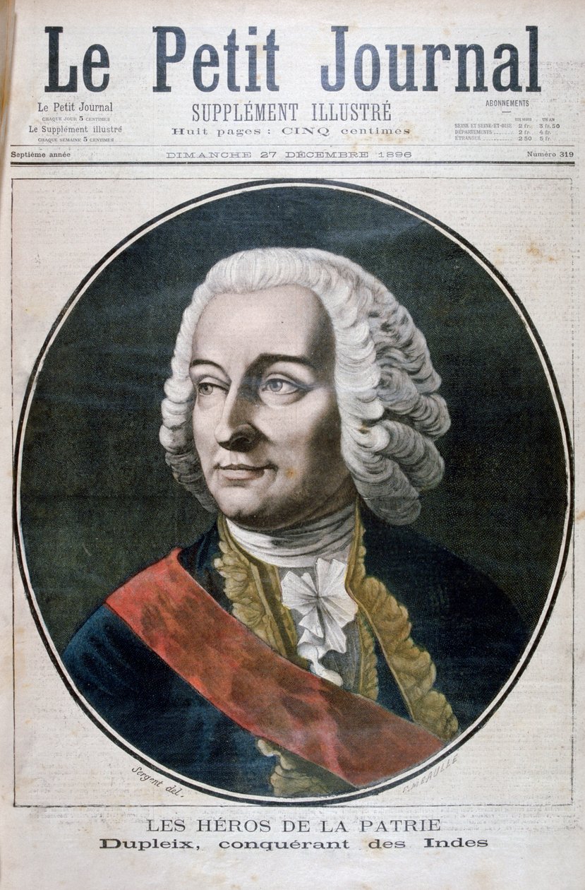 Joseph François Dupleix, 1896 od Fortuné Méaulle