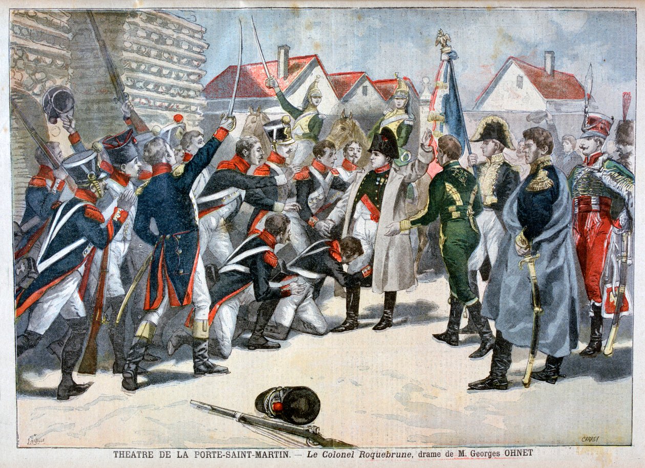 Le Colonel Roquebrune, drama Georgese Ohneta, 1897 od Fortuné Méaulle