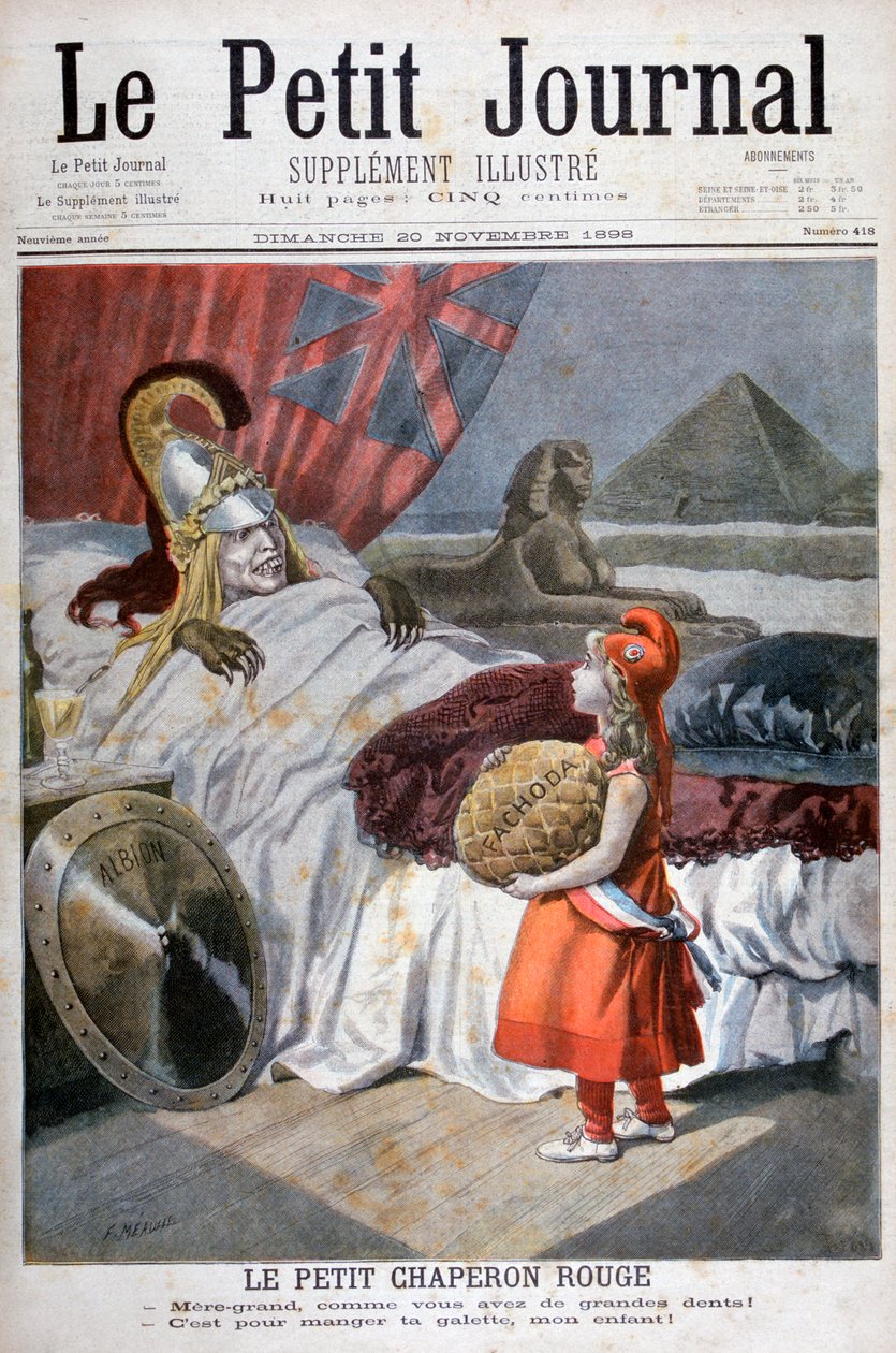 Červená karkulka, 1898 od Fortuné Méaulle