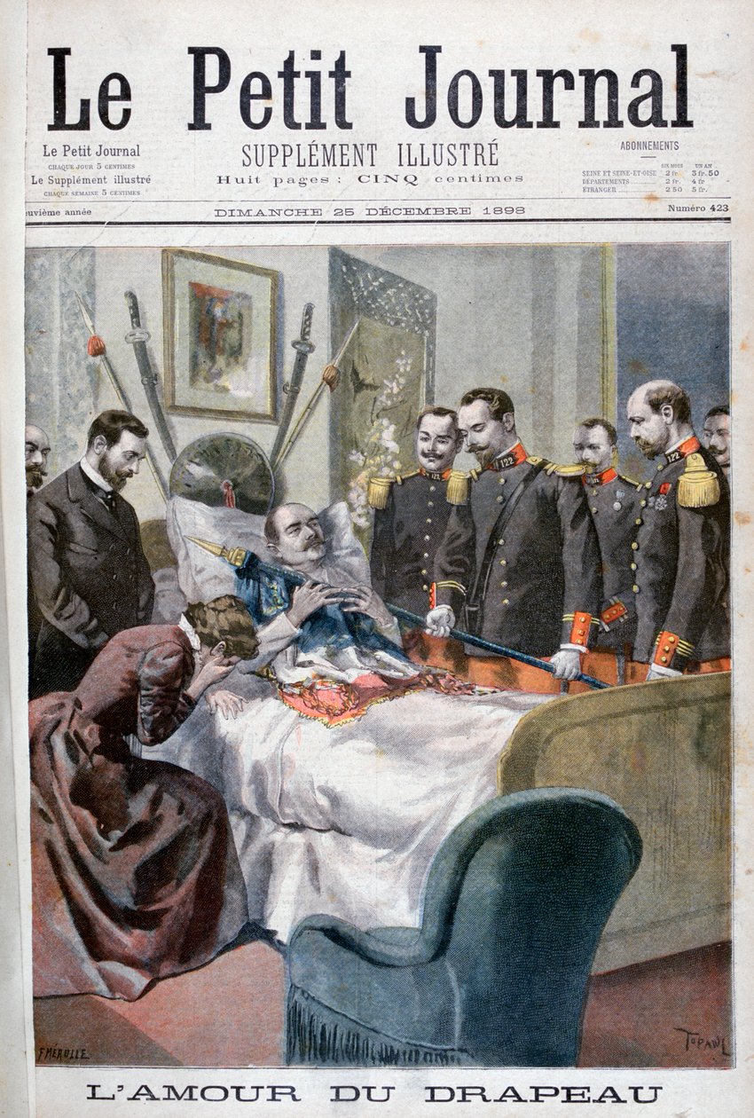 Láska k vlajce, 1898. od Fortuné Méaulle