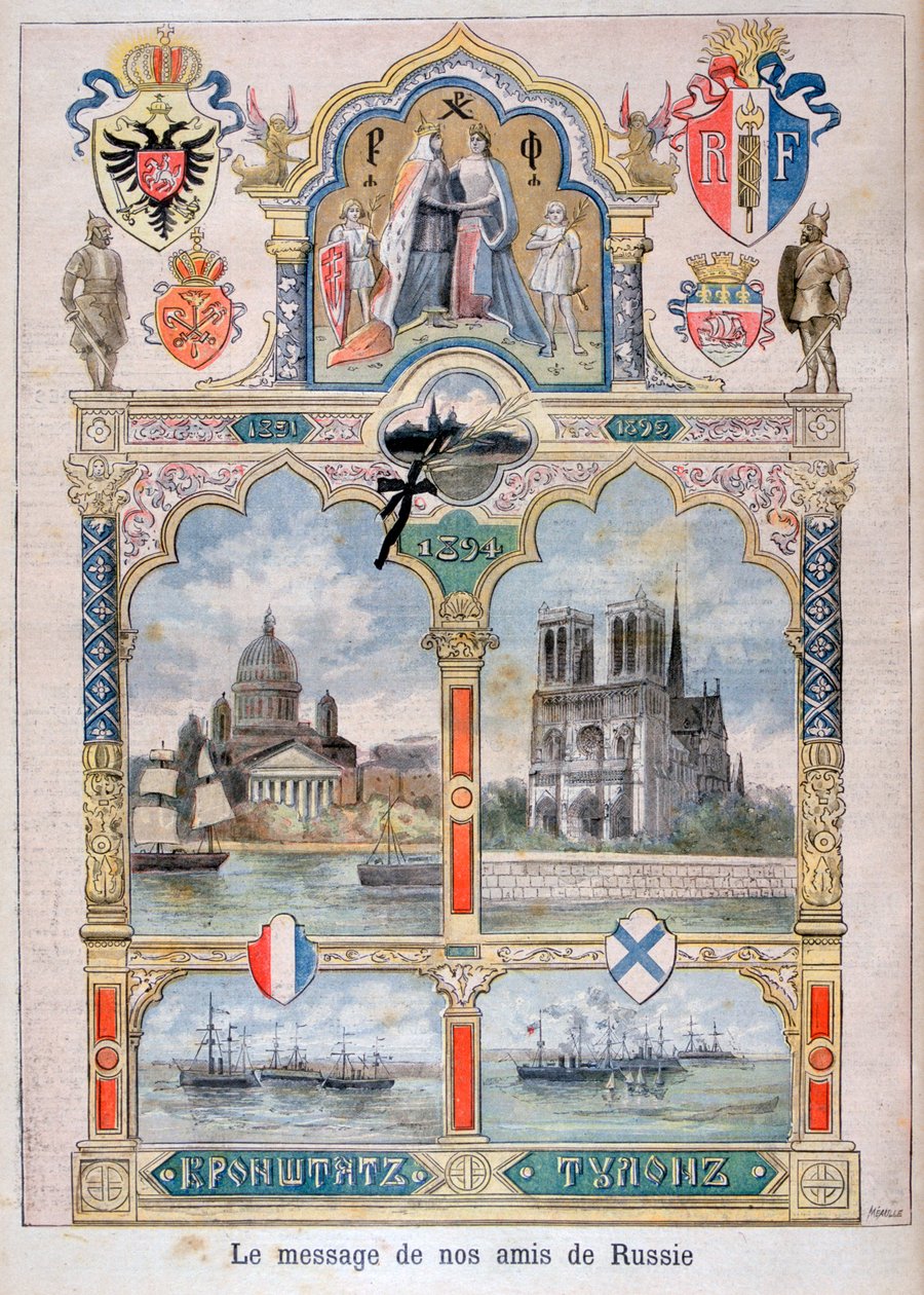 Zpráva od našich ruských přátel, 1896 od Fortuné Méaulle
