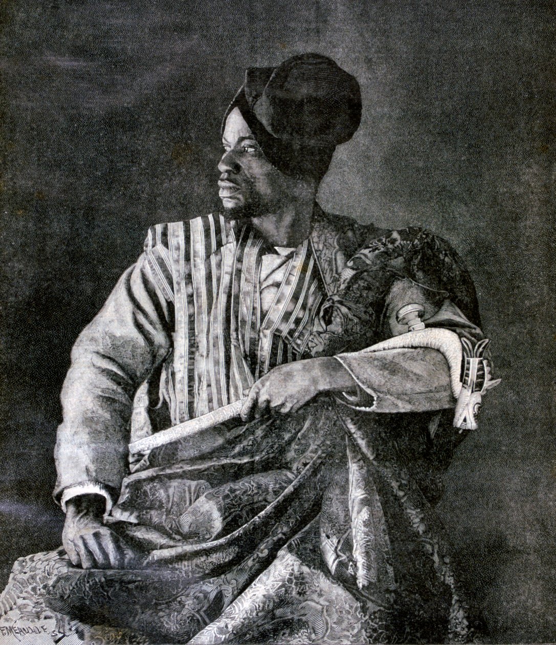 Hlavní vyslanec Dahomey pro krále Behanzina v Paříži, 1893 od Fortuné Méaulle