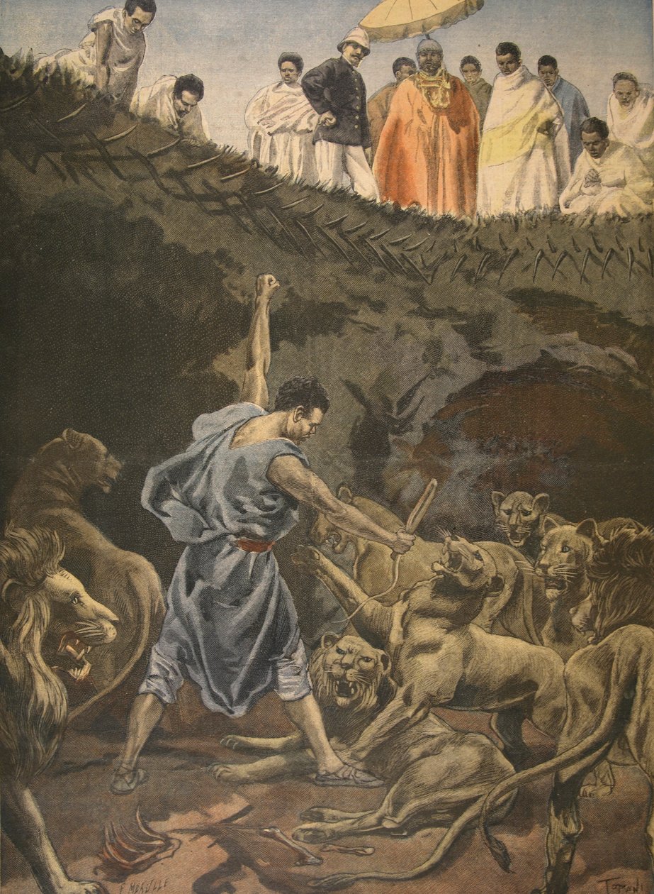 Dar Menelick, ilustrace z 