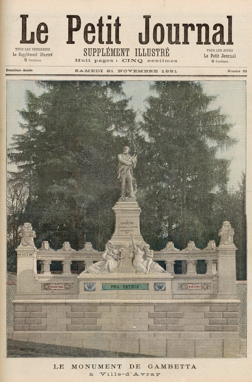 Památník Gambetta ve Ville-d