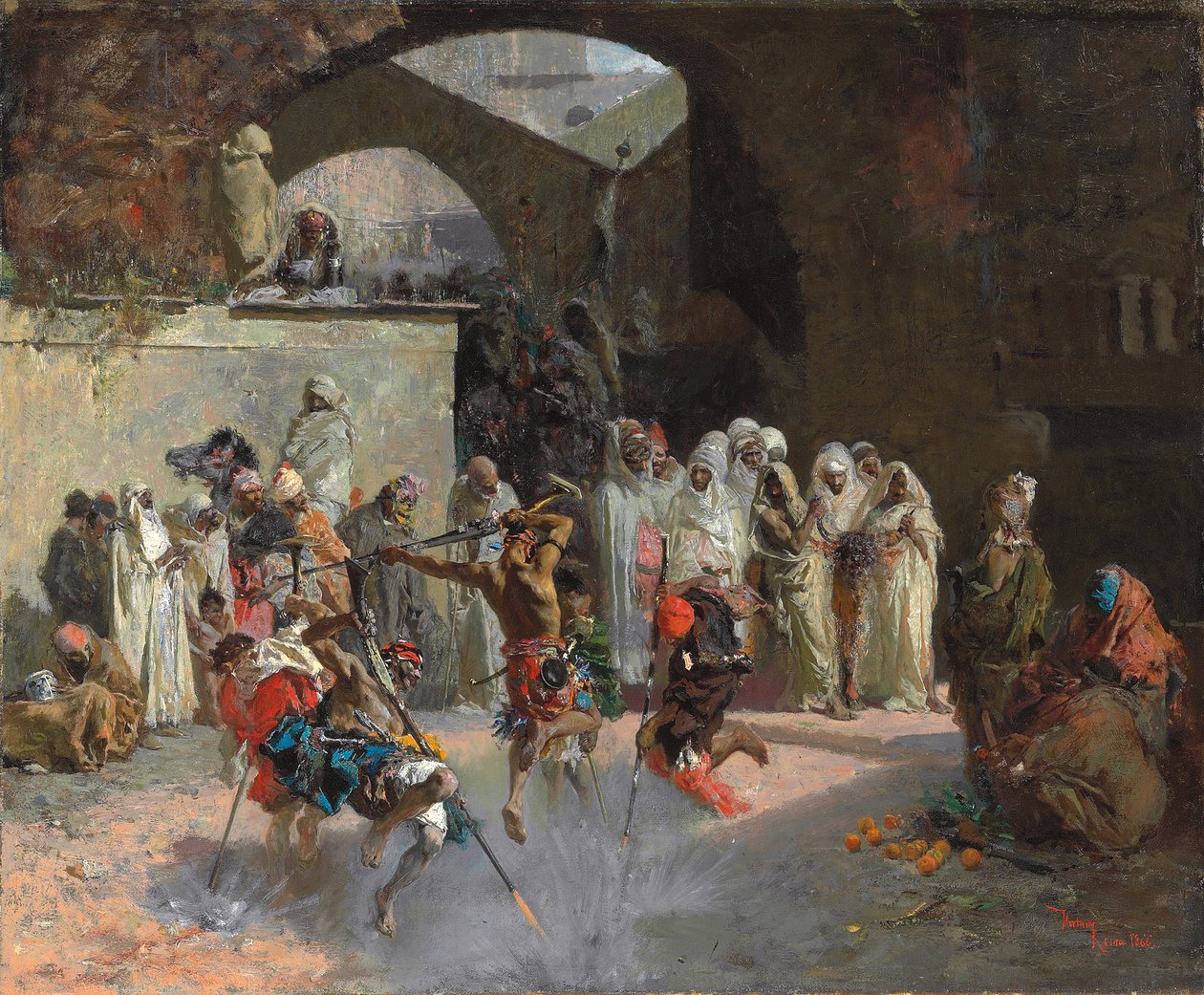Arabská fantazie, 1866 od Fortuny y Carbó