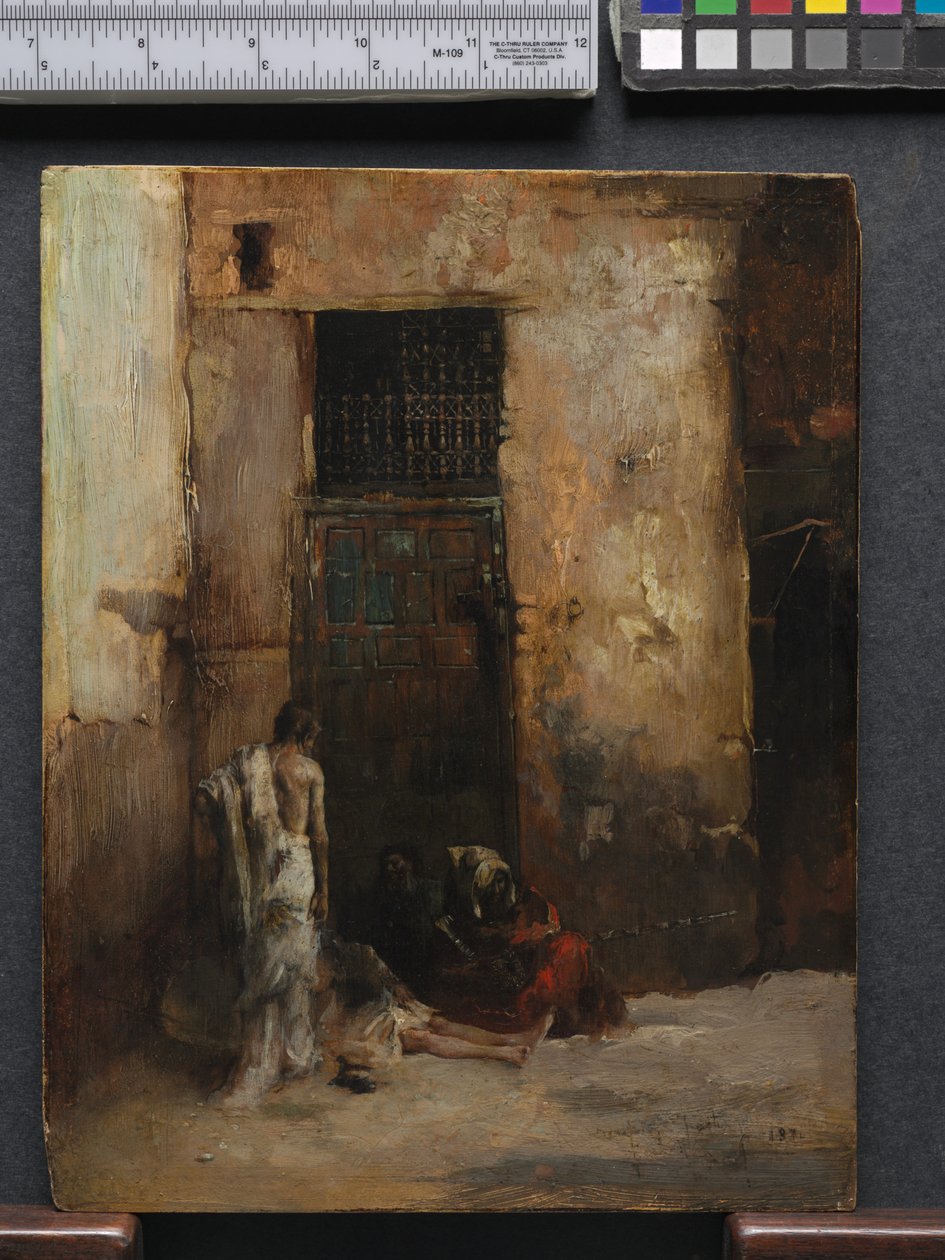 Žebráci u dveří, 1870 od Fortuny y Carbó