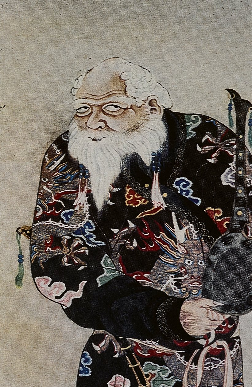 Velcí vůdci Ainu osmnáctého století: Itokoi a Šiniči z Akkeši, Čosama z Uraašibetsu a Šonko z Nošappu, zejména ilustrace. od Fosco Maraini