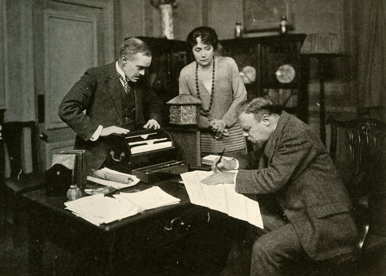 Hornblower se vzdává, 1920, 1928. od Foulsham and Banfield